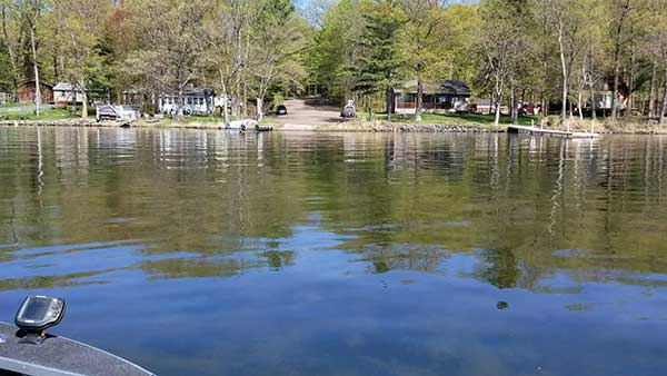 Balsam lake east side landing