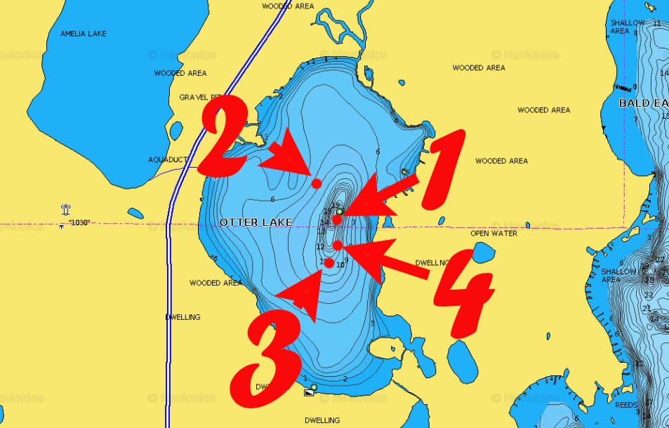 Otter Lake Fishing Map Otter Lake, Mn (Ramsey County) | Best Lake Review On The Web – Go Midwest  Fishing