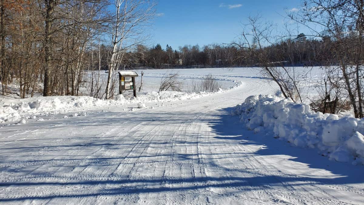 Pickerel lake boat landing