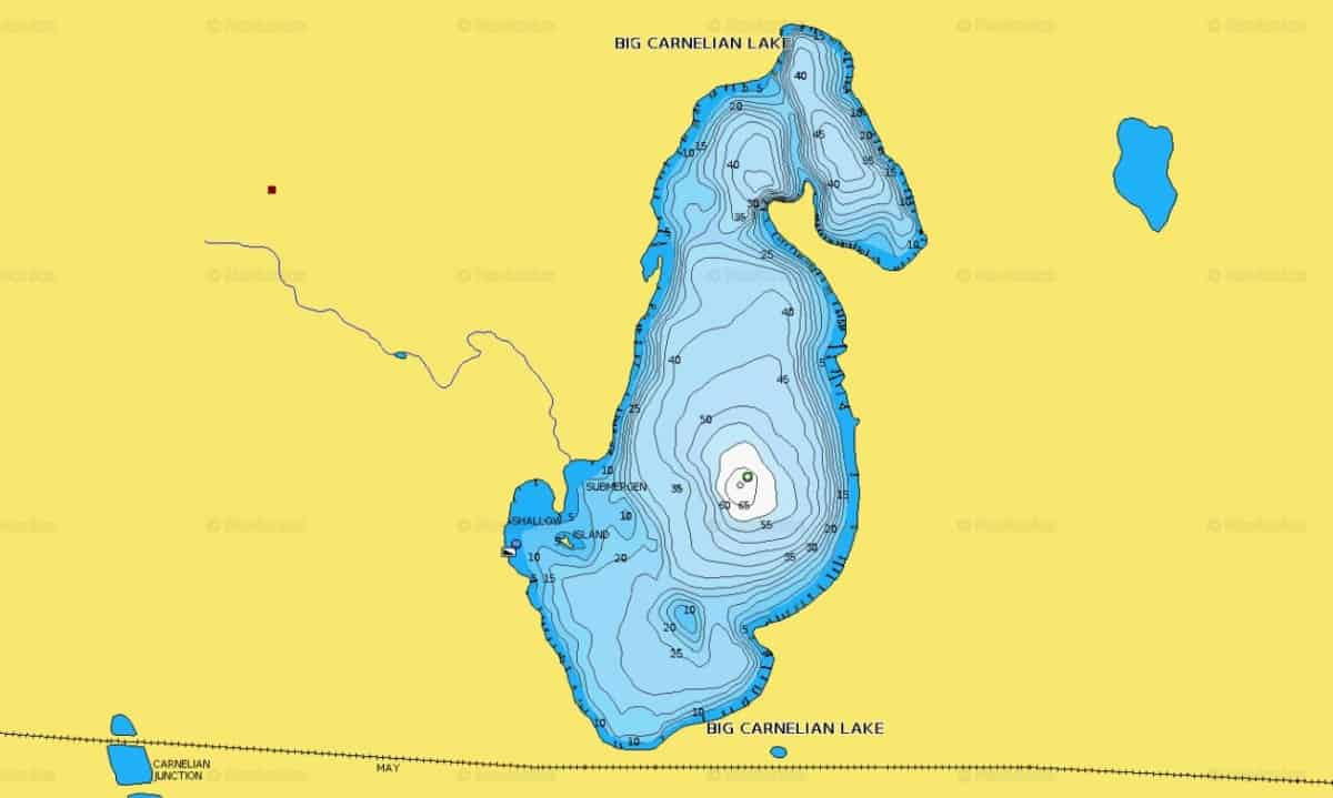 Navionics Lake Map