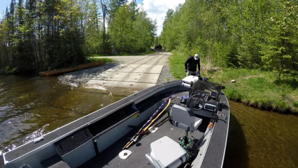 Boat Landing on Twin Lakes