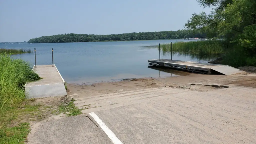 Green Lake southeast boat landing