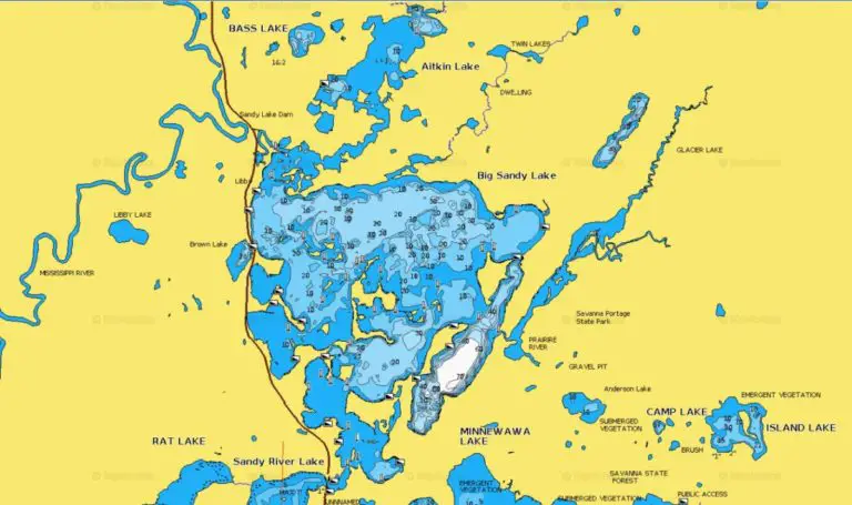 Navionics Lake Map